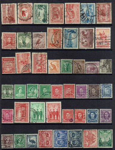 Collection stamps used - 47,