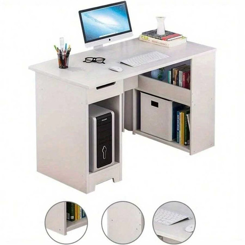 Computer desk with storage - computer,