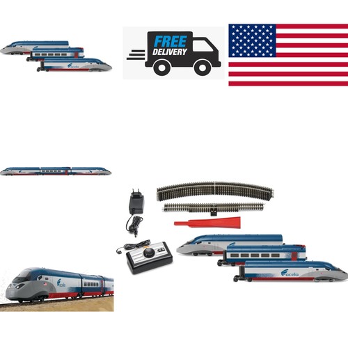 Detailed electric train set - train, ho