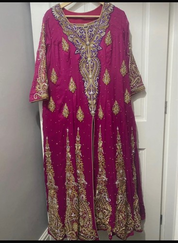 Pink pakistani indian dress - pakistani/indian,