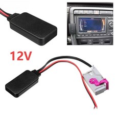 1PC For Audi A3 A4 A6 A8 TT R8 RNS-E 32Pin  Bluetooth 5.0 Adapter Aux Cable 12V