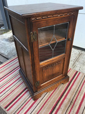Old Charm Cupboard With Pullout Slim Drawer