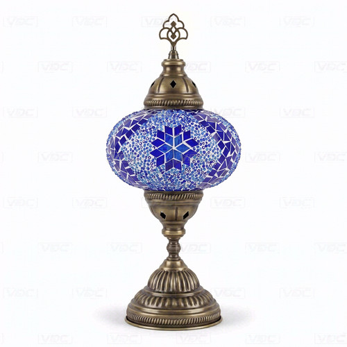 Blue turkish mosaic - blue,