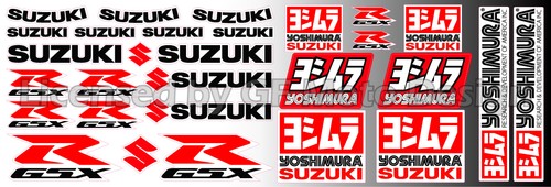Suzuki gsxr decal set - gsxr,