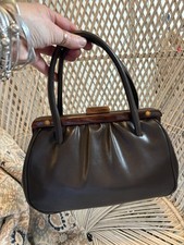 VINTAGE 1950’s BROWN FAUX