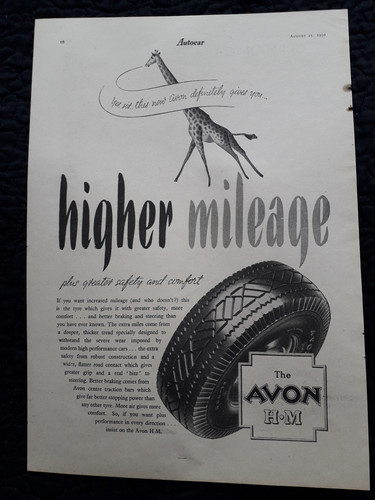 Avon tyres vintage - avon,