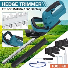 Cordless Electric Hedge Trimmer Garden Cutter for Makita 18V Battery UK