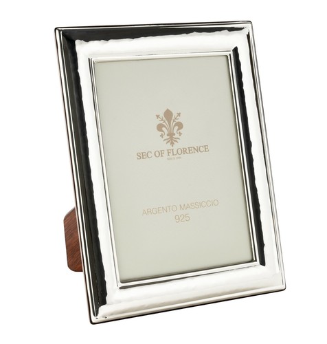 6x8 solid silver photo - in,