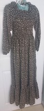 Beautiful Maxi dress size 10 NWT Bohemian Cottage core Boho Pretty Hippy 