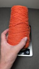Italian soft cotton yarn on cone 400m/100. 150g