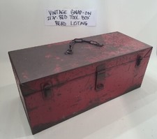 Snap tool box vintage metal - vintage,