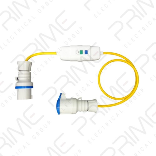 10m yellow caravan hook - 10m,
