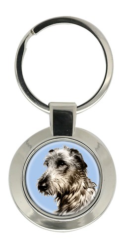 Scottish deerhound key - key, ring