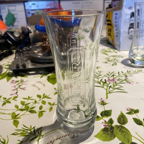 Ricard embossed tumbler glass - tumbler,