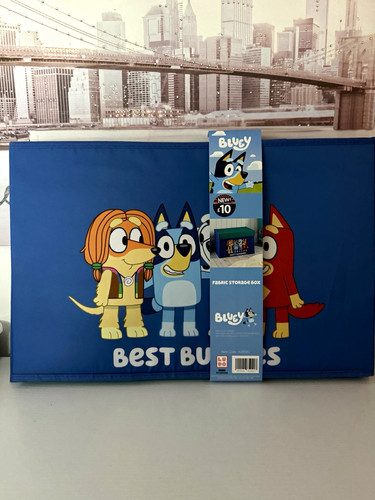 Bluey foldable fabric storage - fabric,