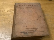 1935 Buck & Hickman Ltd Tools