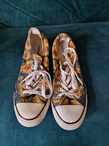 Rare converse sunflower print - rare,