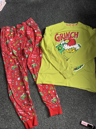 Adult christmas pyjamas - pyjamas, grinch