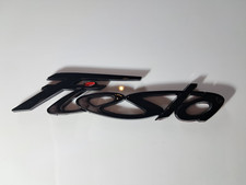 Ford Fiesta mk7 gloss  Black tailgate  Badge Emblem 1.0 ecoboost