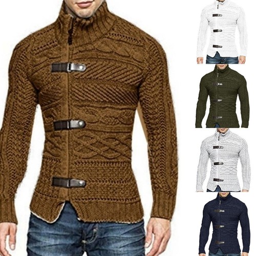 Mens zip thick fleece - up,