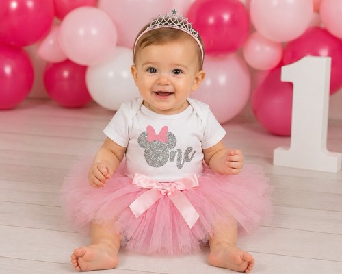 Girls tutu skirt cake - girls, smash