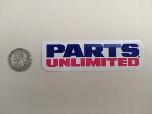 Parts unlimited sticker - parts,
