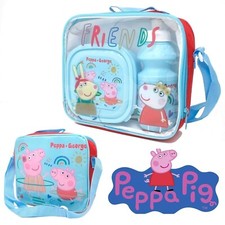 Peppa Pig Lunch Bag Set Kids