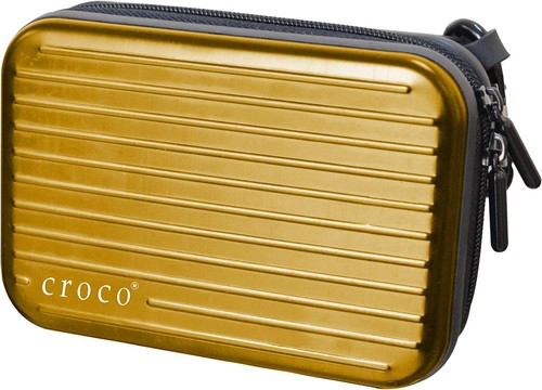 Croco gold aluminium flight - croco,