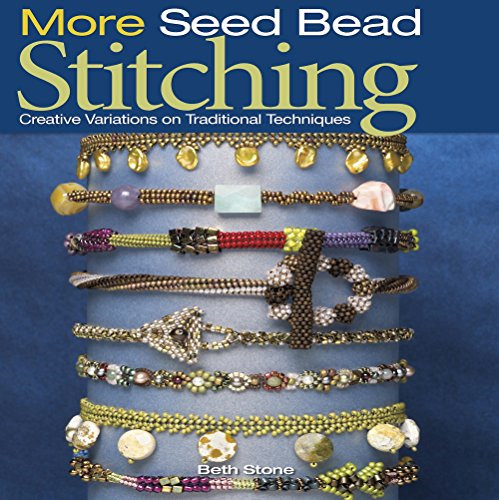 More seed bead stitching - more,