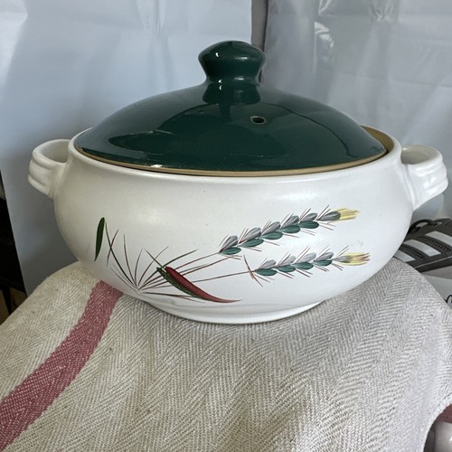 Vintage denby greenwheat large - vintage,