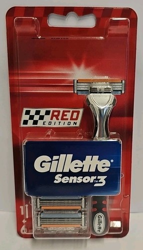 Gillette sensor red - gillette,