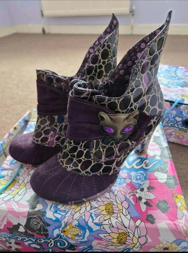 Irregular choice miaow boots - choice,