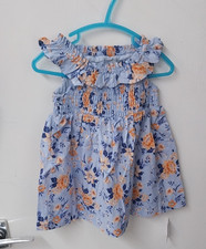 Baby Girls Floral Smocked