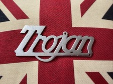 Vintage Car/Van Badge Mascot ‘Trojan ‘Mod Scooter Northern Soul