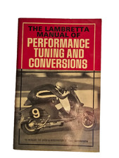 Original The Lambretta Manual of Performance Tuning and Conversions book manual