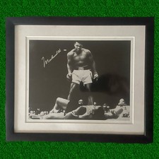 Muhammad Ali Framed Signed
