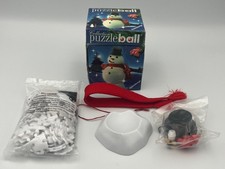 Snowman 77 Piece 3D Puzzleball