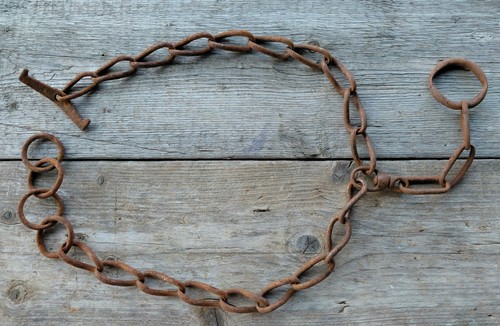 Antique forged iron - antique, chain