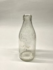 United Dairies Vintage glass Milk Bottle