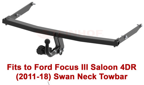 Tow bar for ford focus - bar, iii