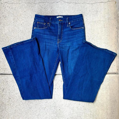 Dark wash flare jeans - , from