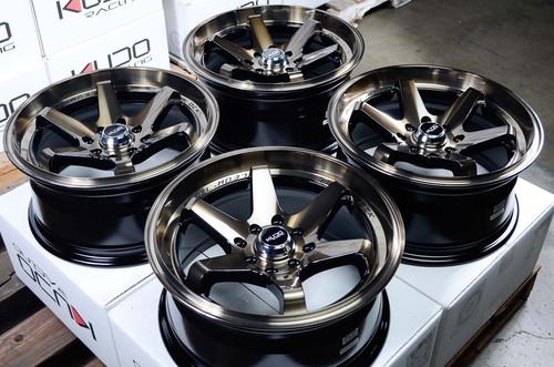 Black bronze wheels - 15",