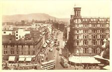 Double-decker Tram and Cars