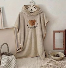 Boys Girls Beige Bears Hoodie