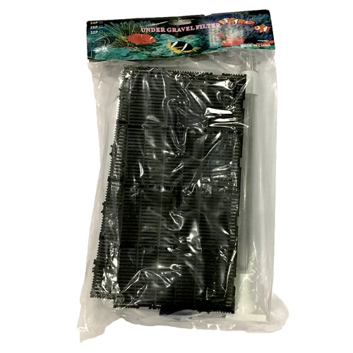 Aquarium black undergravel - black,