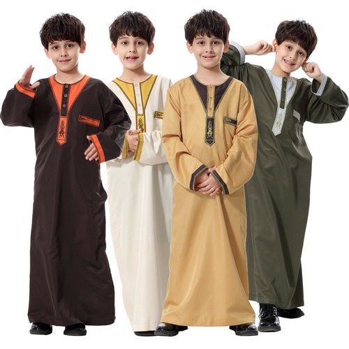 Muslim kids boys thobe jubba - muslim,