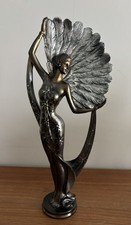 Art deco silhouette bronze - art,