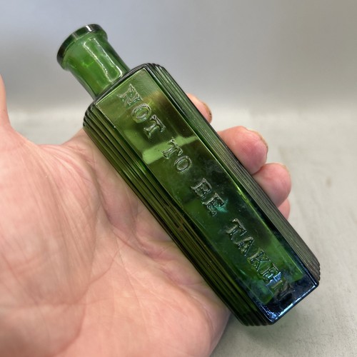 128 tall green glass - 128, mm