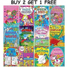 Kids colouring books - books, book