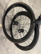 Planet X Tubular Track Wheelset Pista Carbon Wheels